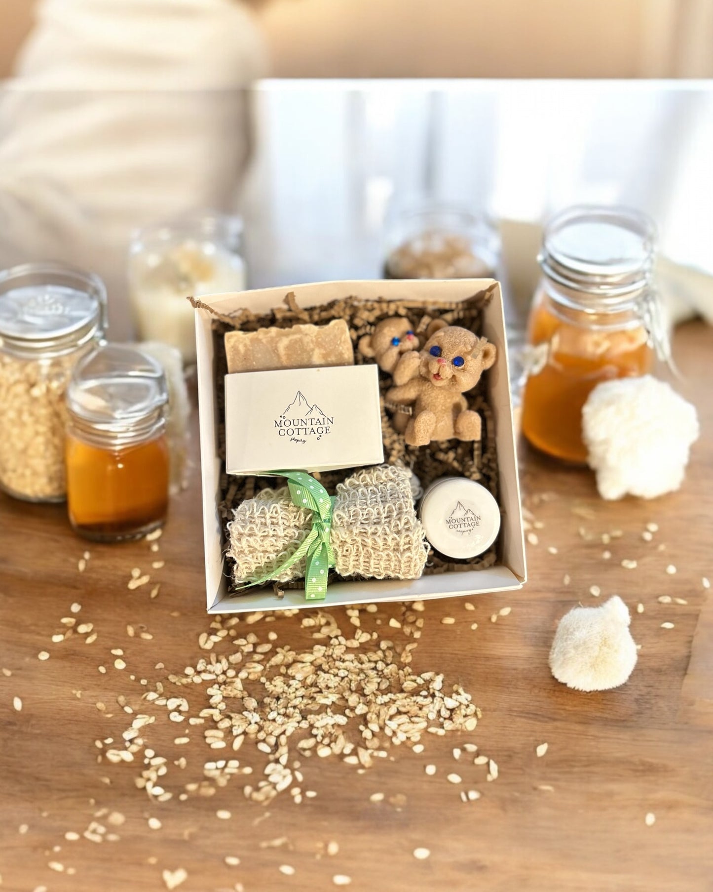 Momma Bear Honey and Oats Gift Box