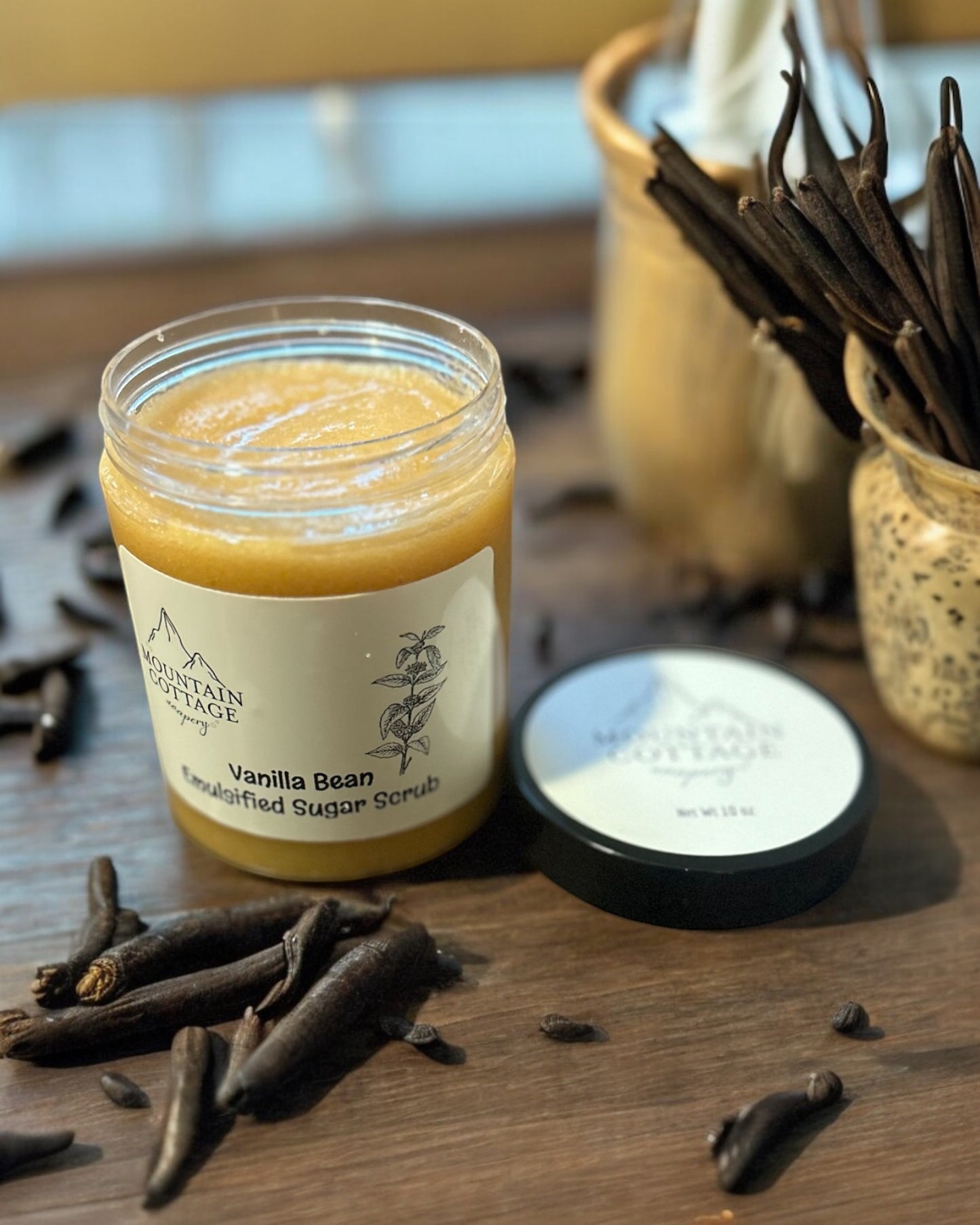 Vanilla Bean Emulsified Sugar Scrub