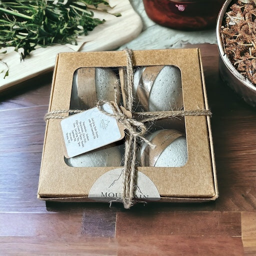 Set of 4 Earl Grey Bath Bombs