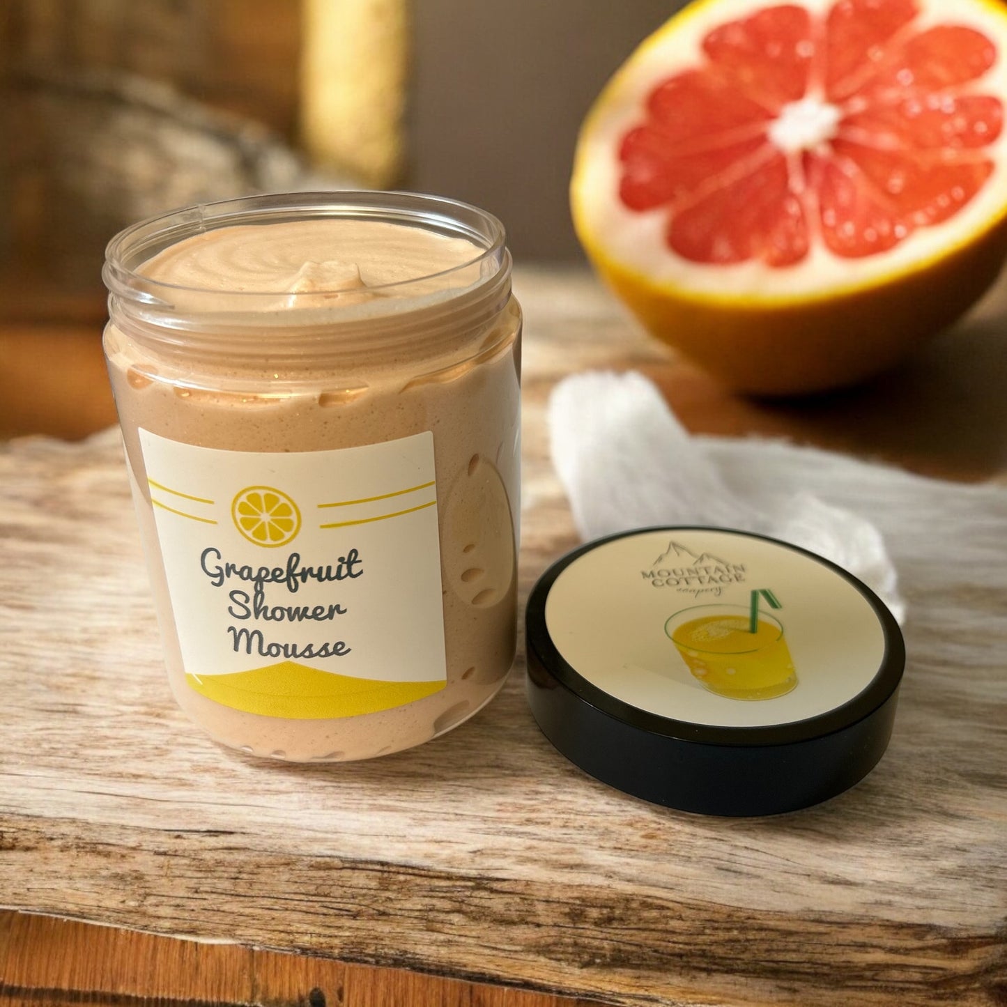 Grapefruit Shower Mousse