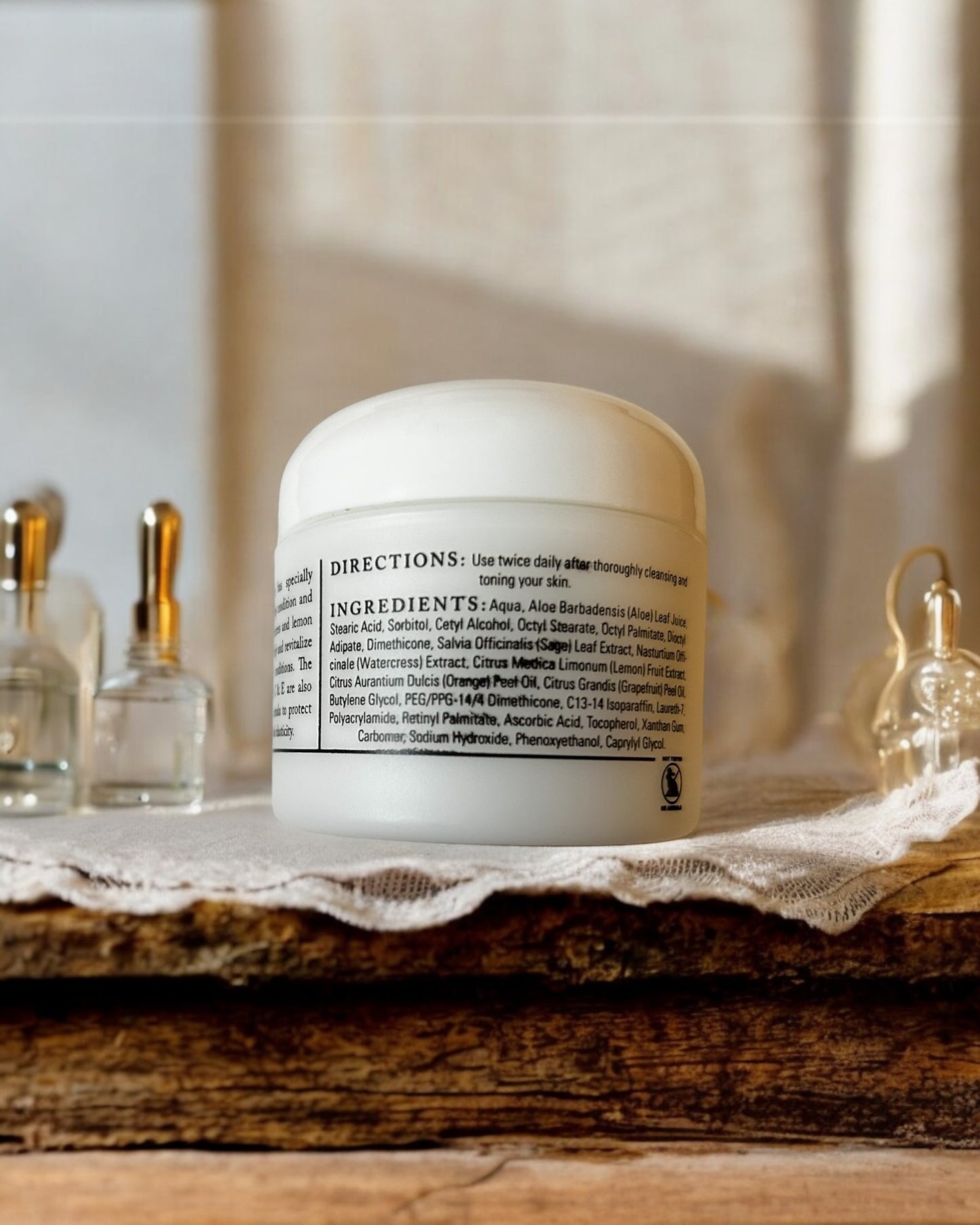 Citrus and Sage Moisturizer