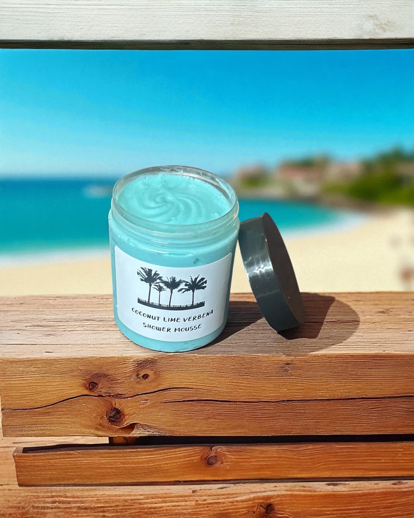 Coconut Lime Verbena Shower Mousse
