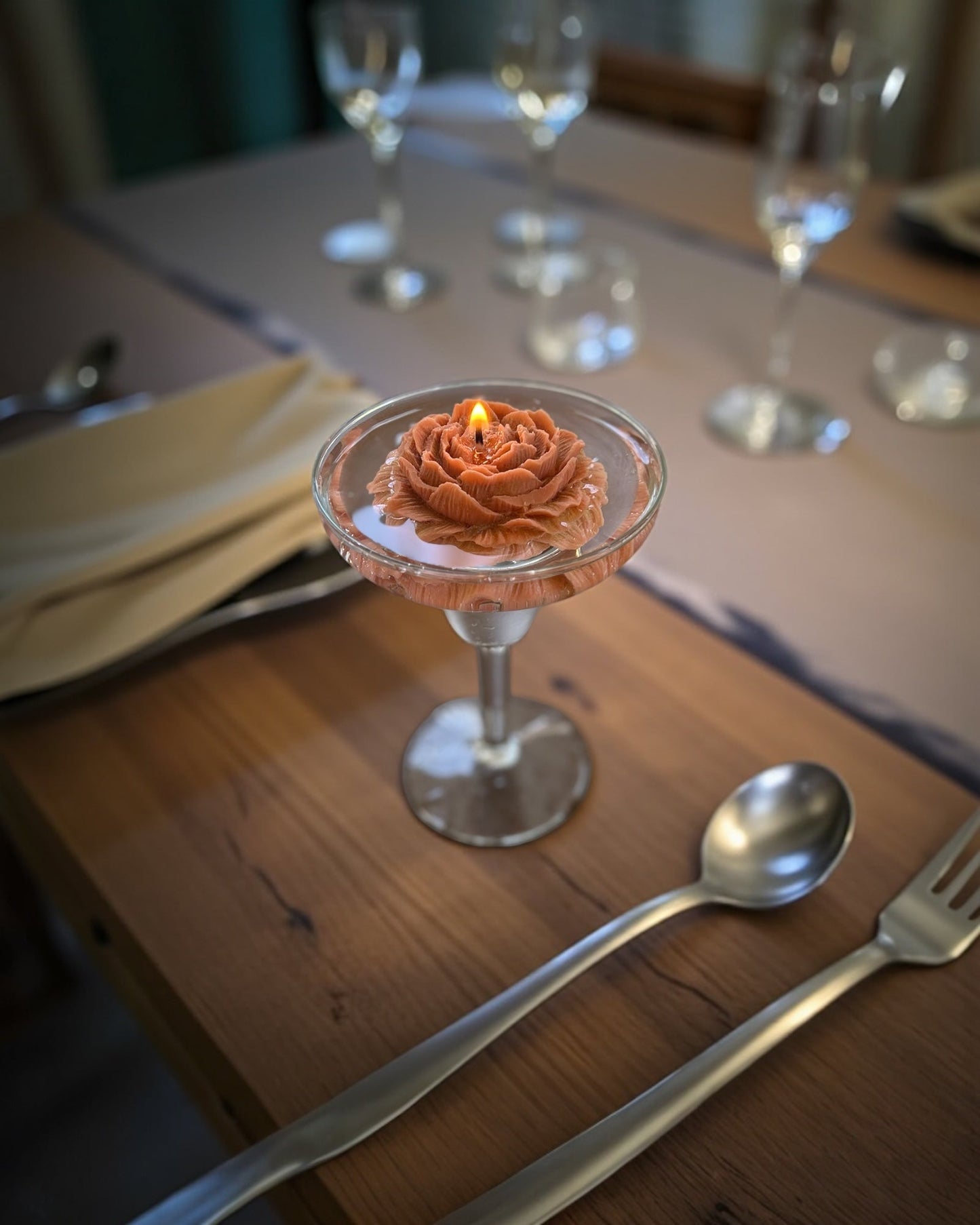 Petals & Pour™ Place Setting Candle