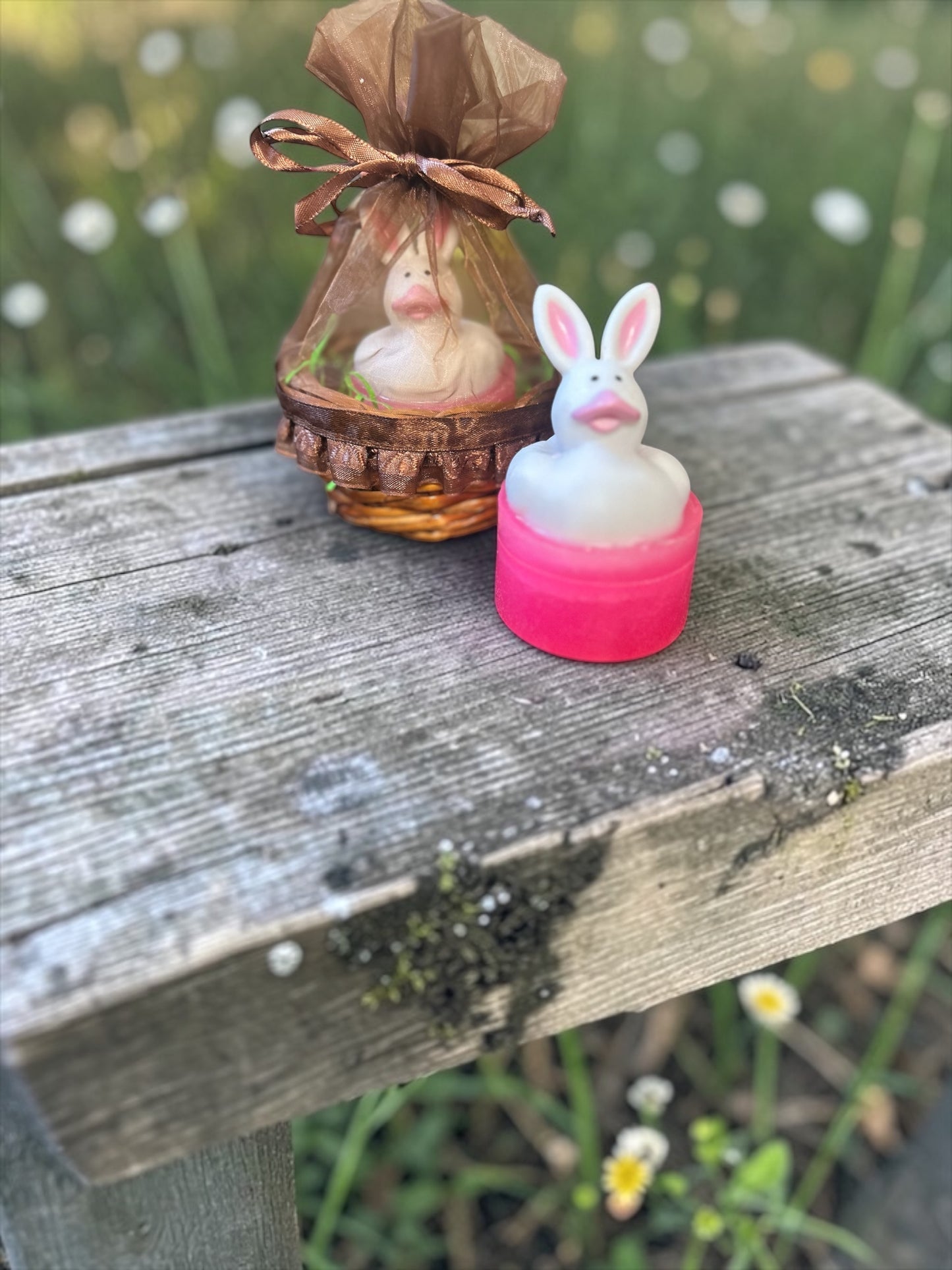 Bunny Surprise Soap Basket