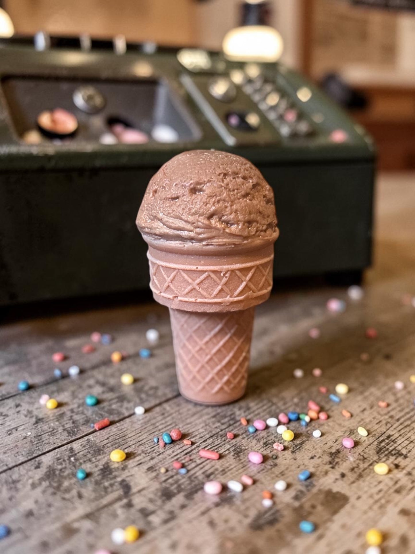 Chocolate Cherry Scoop Soap