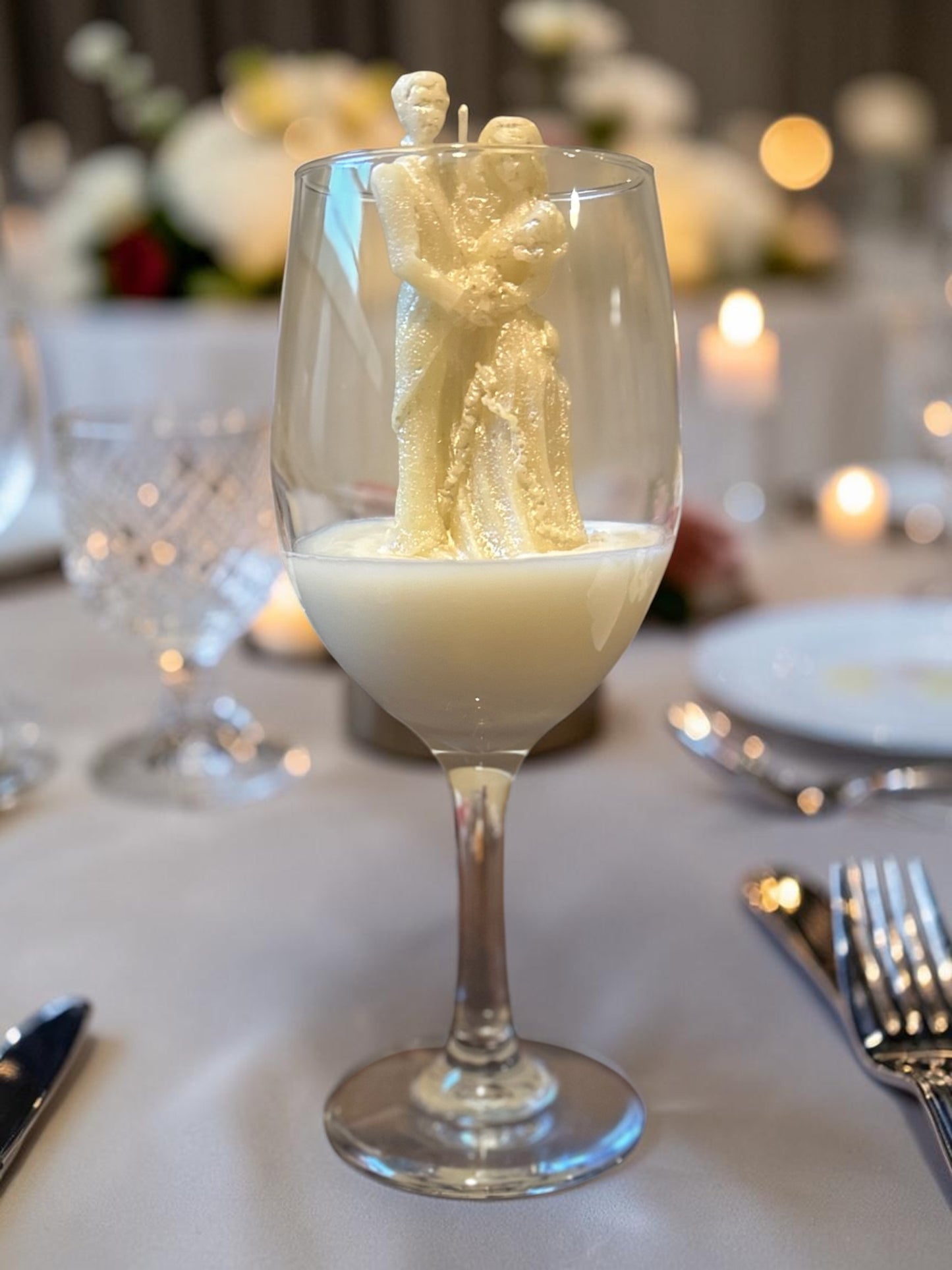 Eternal Embrace Wedding Candle