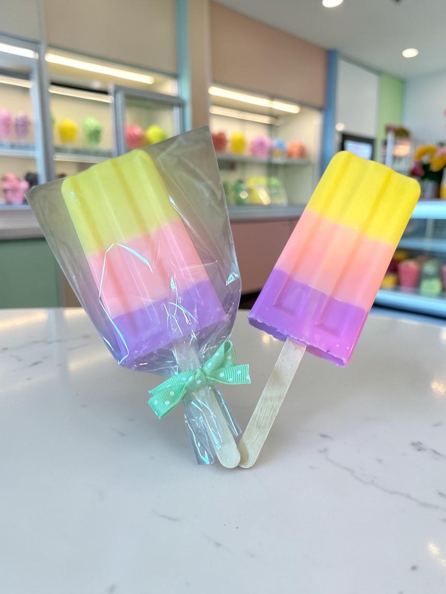 Raspberry Lemonade SoapSicles