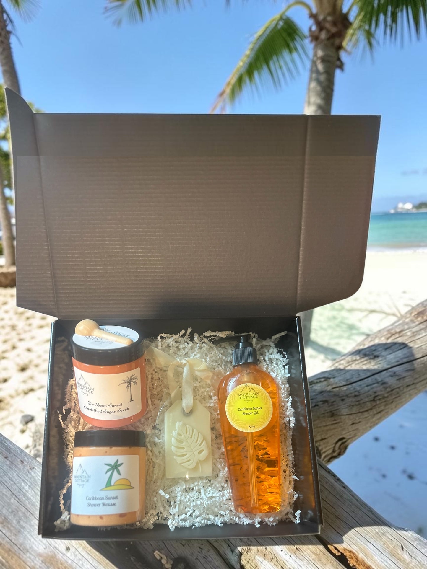 Caribbean Sunset Spa Escape Gift Box