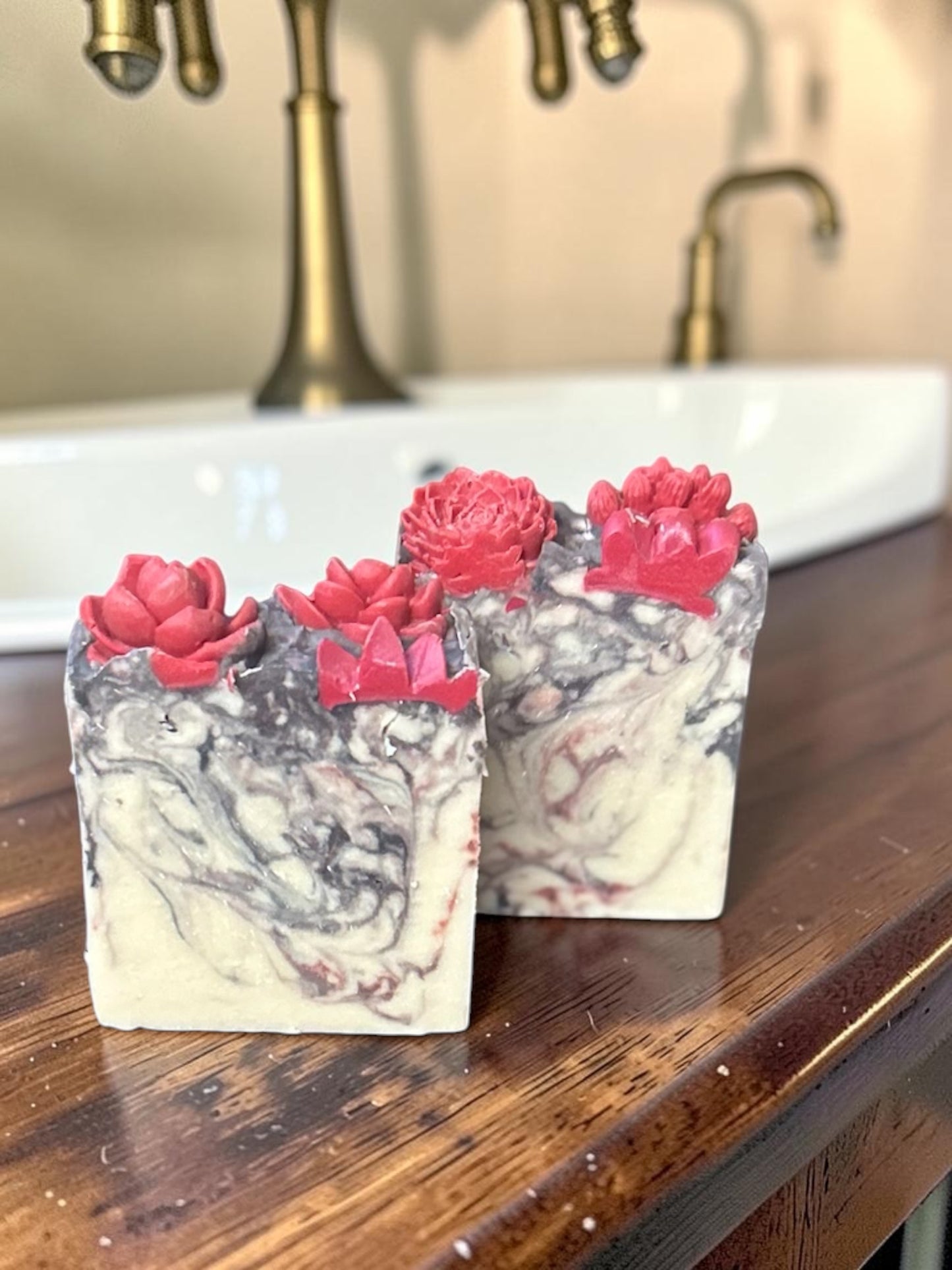 Victorian Rose Romance Artisan Soap