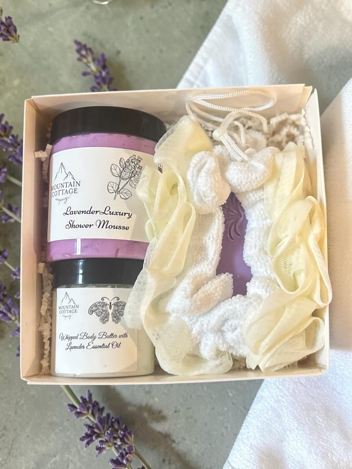 Lavender Luxury Spa Retreat Gift Box