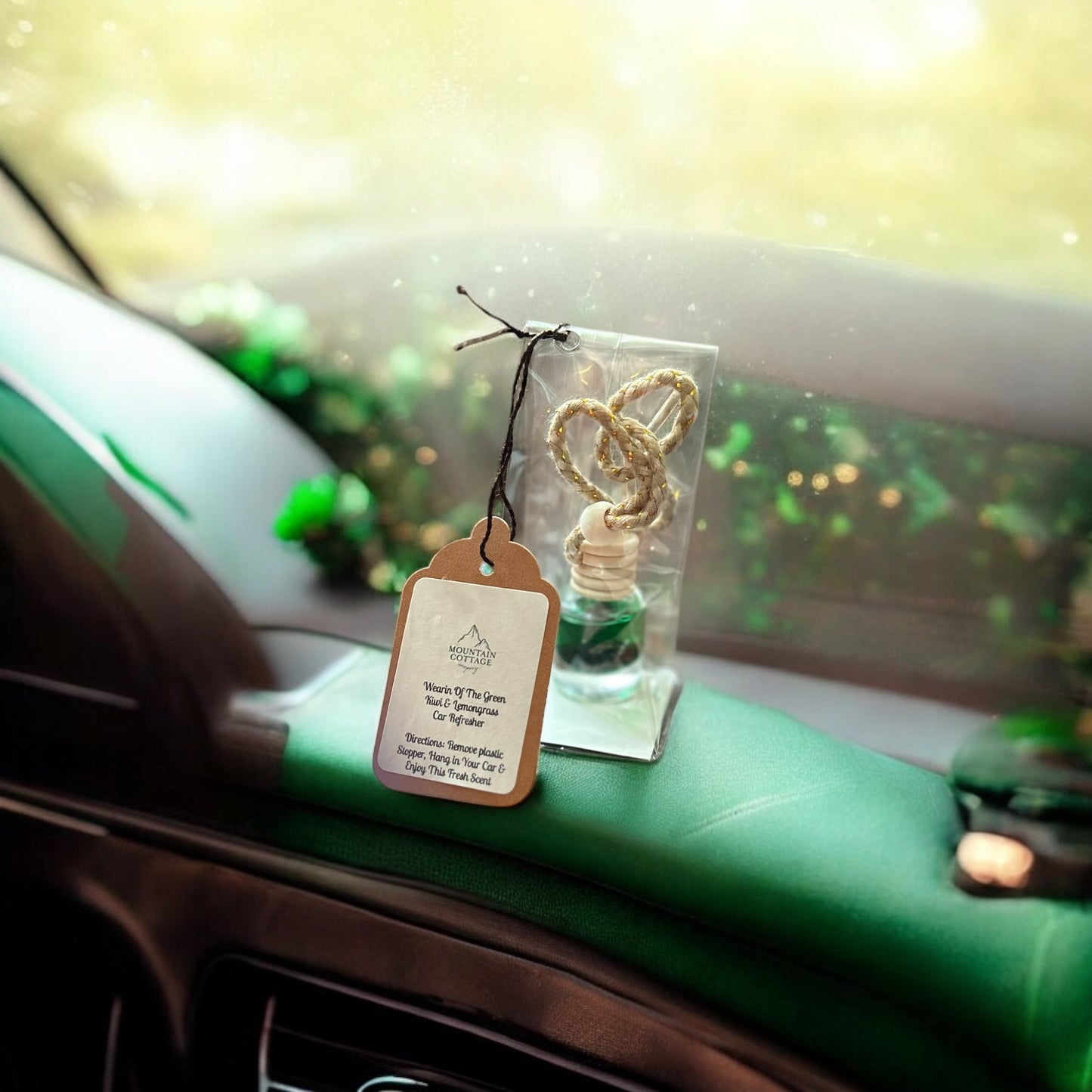 Kiwi & Lemongrass Car Refresher