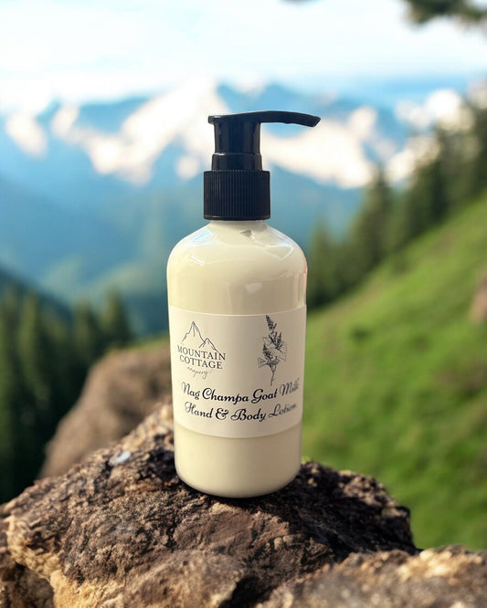 Nag Champa Goat Milk Hand & Body Lotion