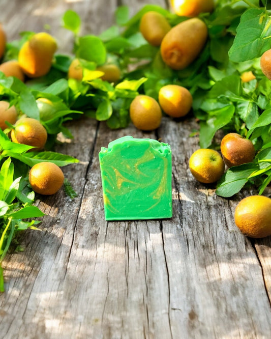 Kiwi & Lemongrass Shea Butter Soap