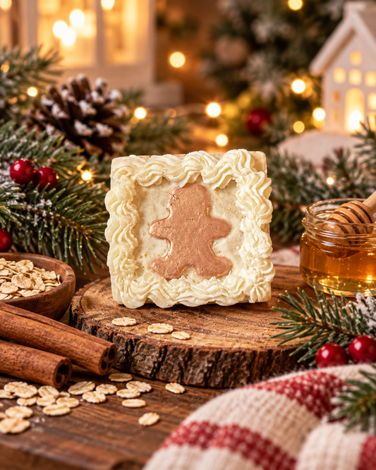 Gingerbread Cottage Goat Milk, Oats & Honey Soap