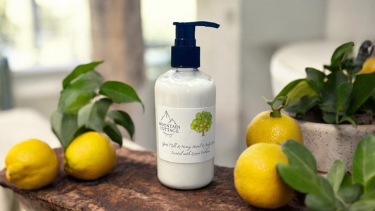 Goat Milk & Honey Hand and Body Lotion Scented with Lemon Verbena