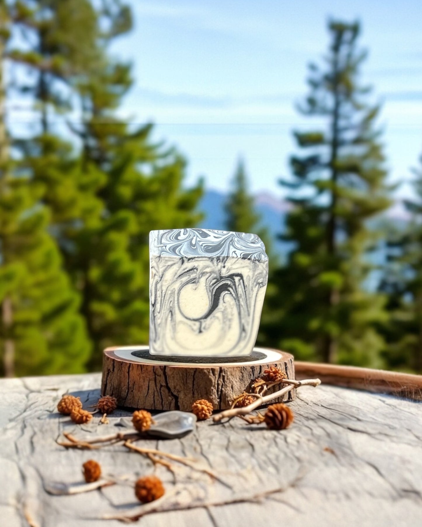 Mountain Marble Men's Soap Bar