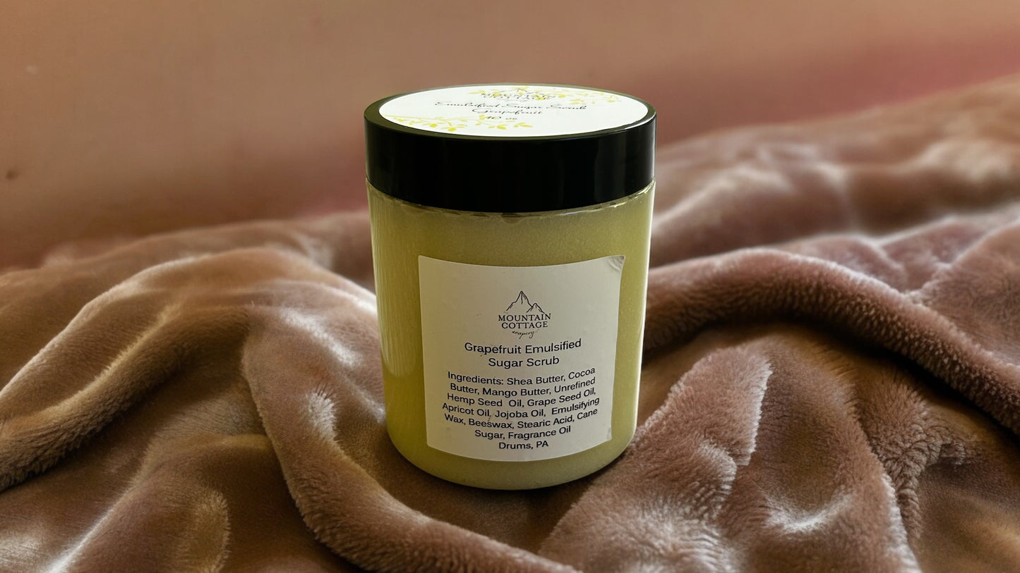 Grapefruit Emulsified Sugar Scrub