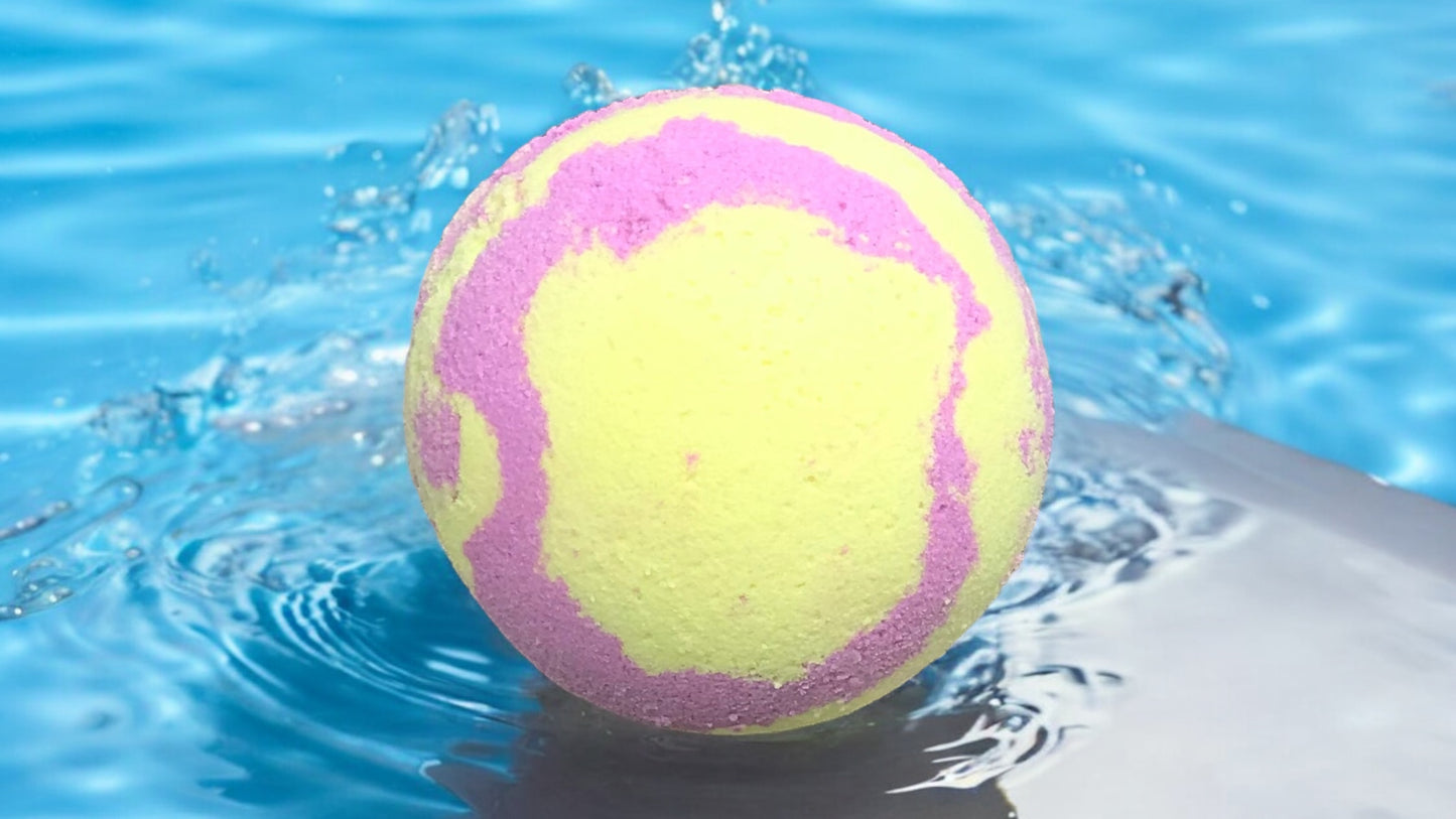 Earl Grey Tea and Raspberry & Pink Lemonade Bath Bomb Quartet