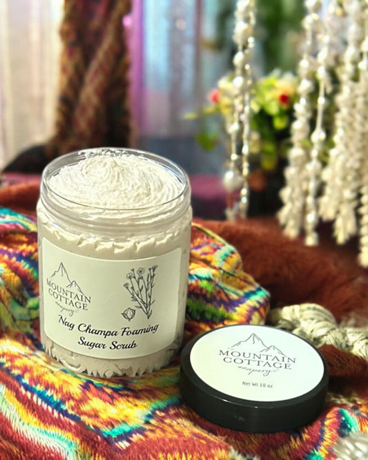 Nag Champa Whipped Foaming Sugar Scrub