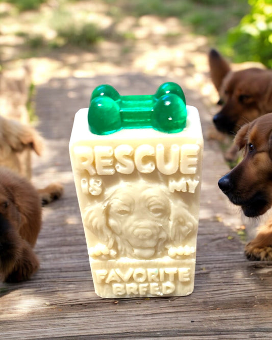 Rescue Is My Favorite Breed Soap Bar