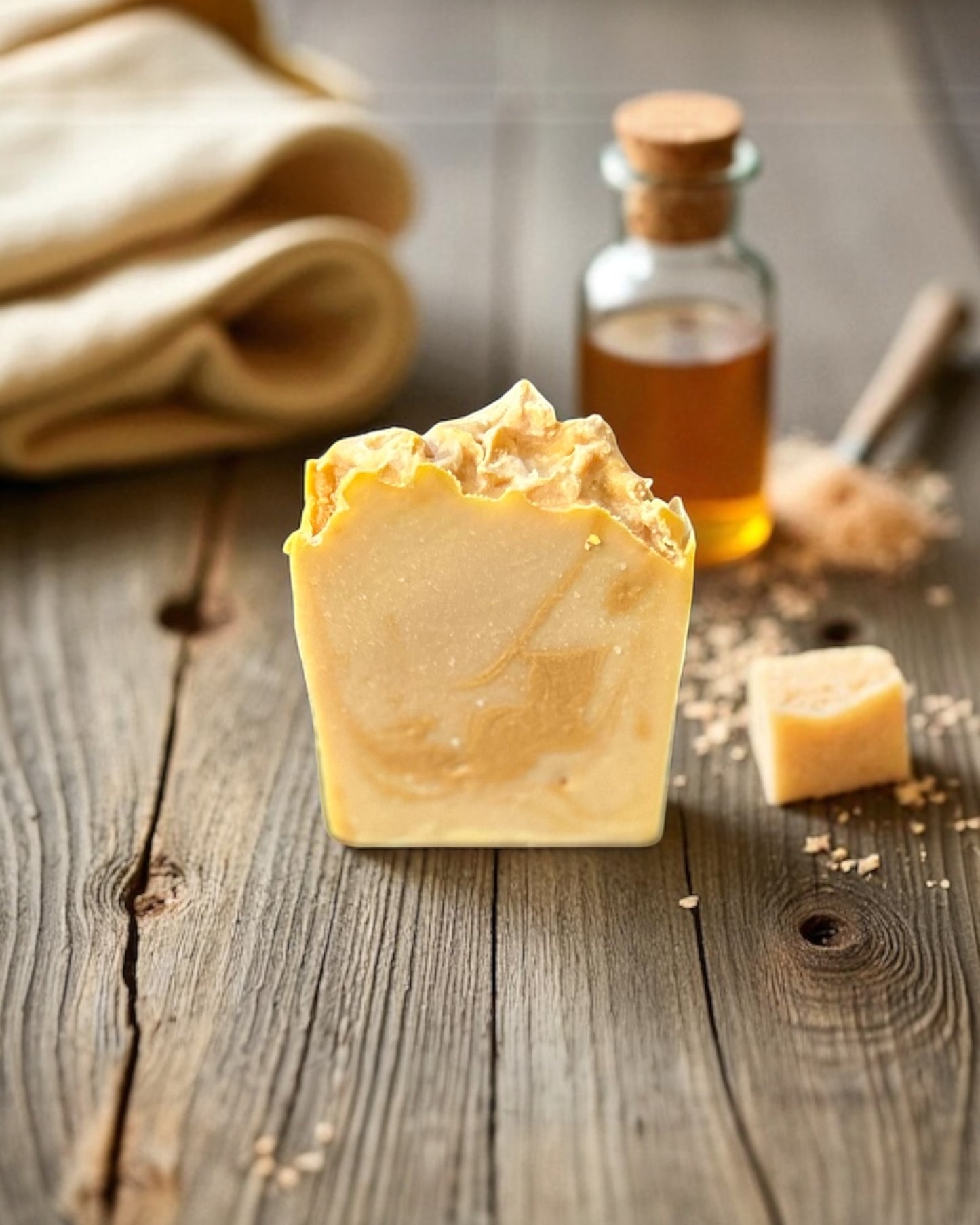 Bourbon Butterscotch Goat Milk Soap