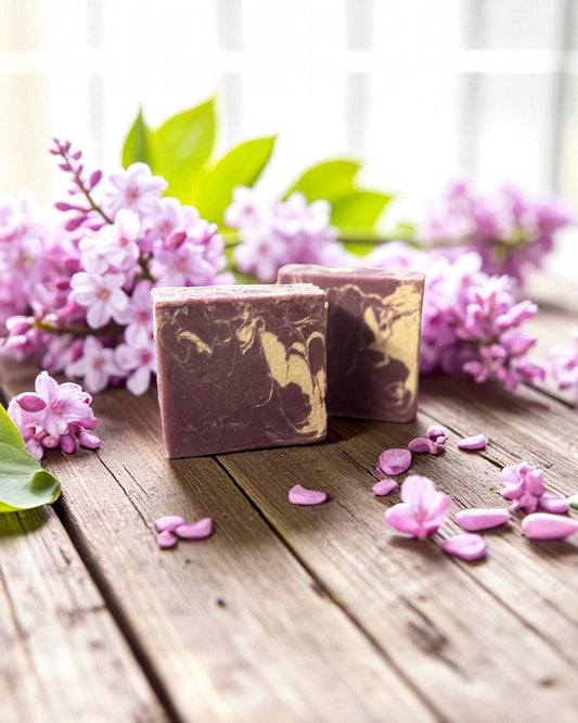 Lilac Flowers Shea Butter Soap