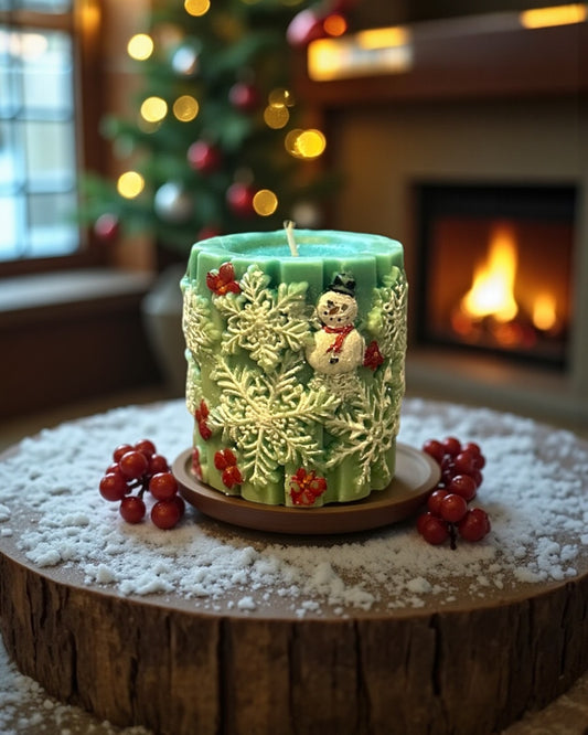 Frosty Morning Candlelight