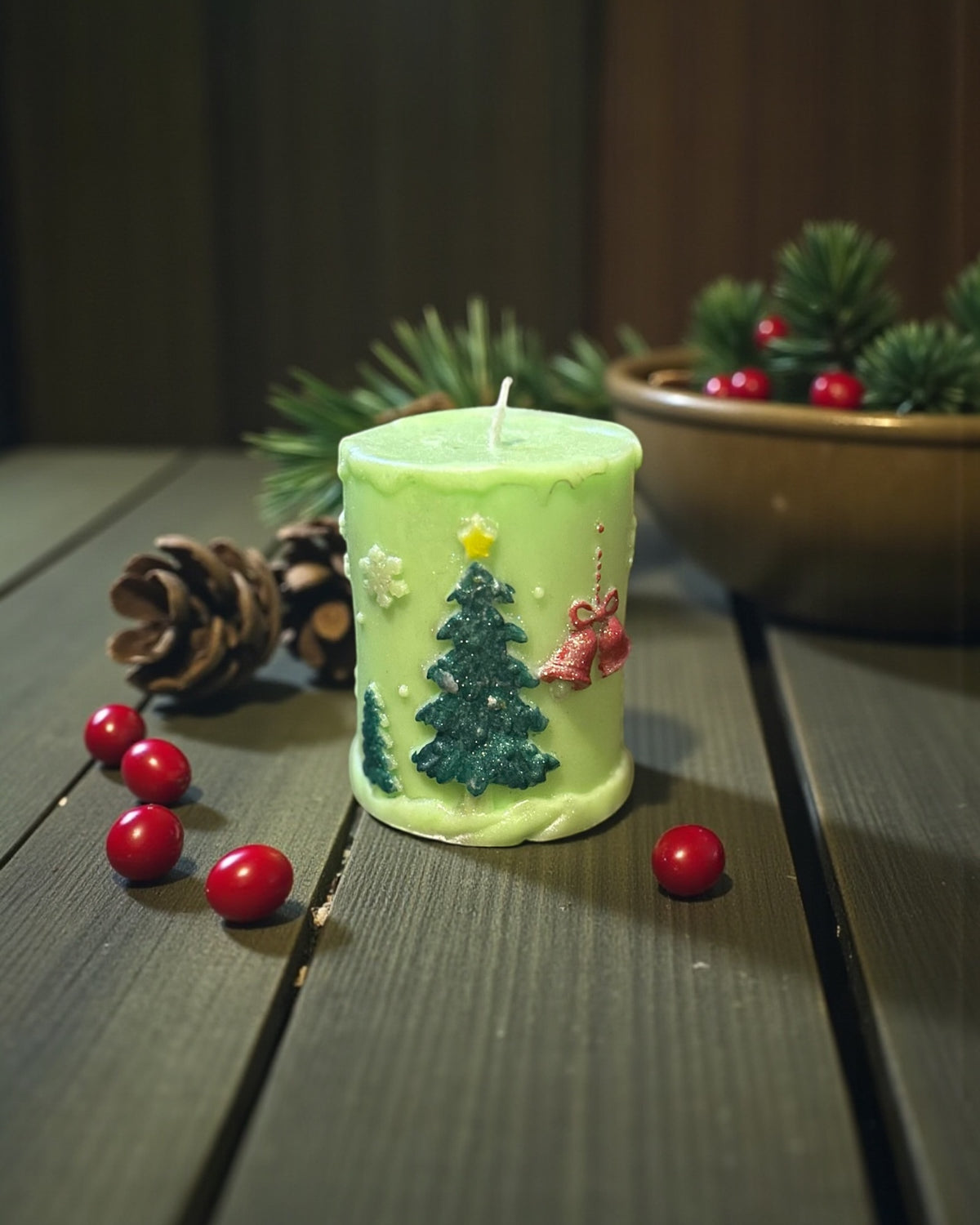 Frosted Fir Symphony candle