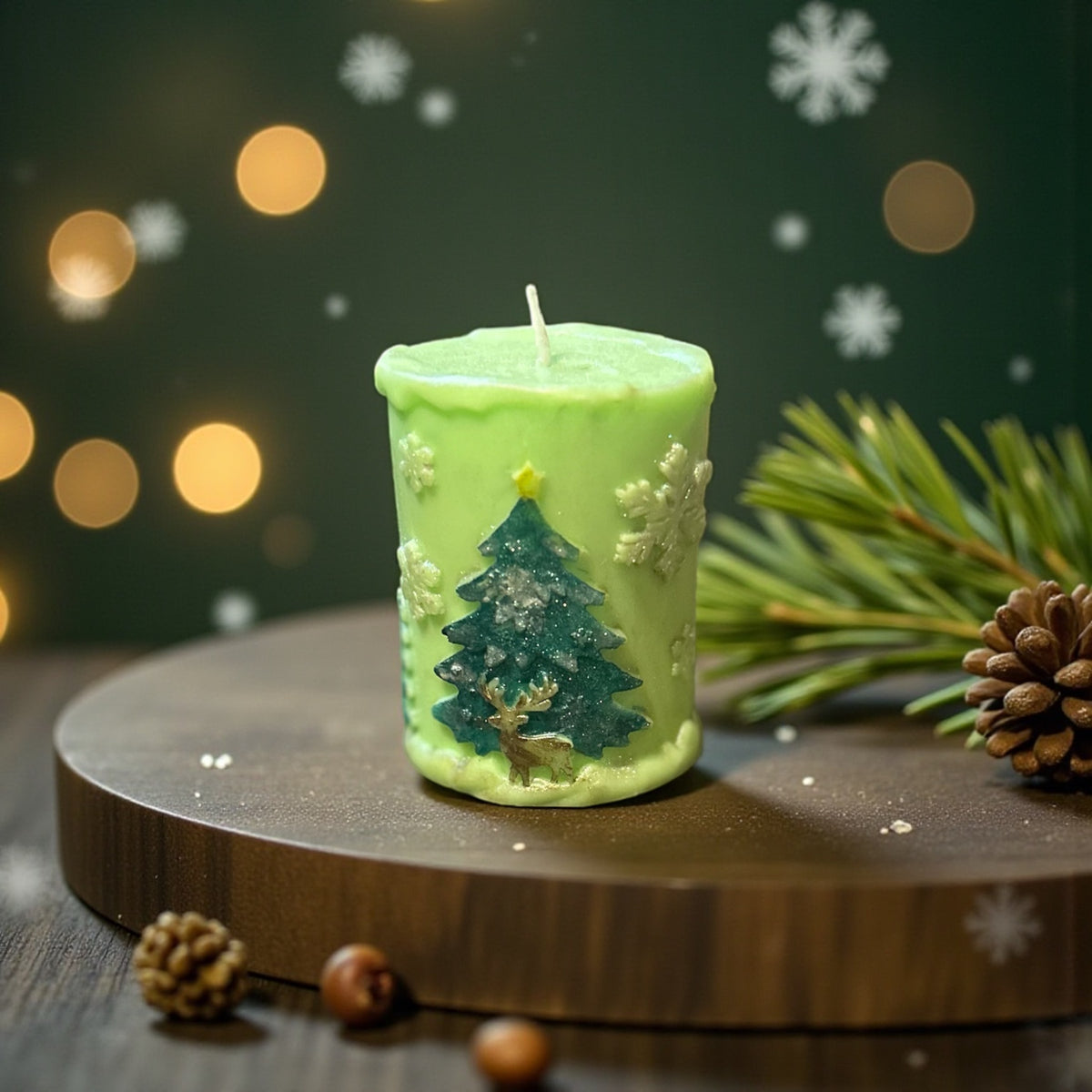 Frosted Fir Symphony candle