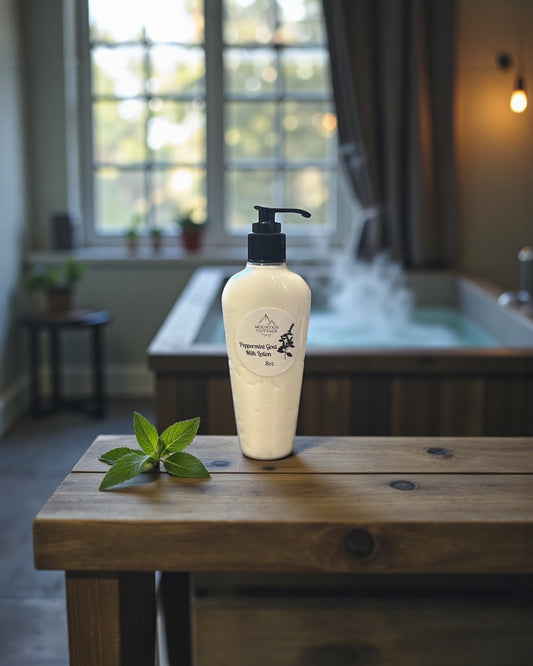 Peppermint Goat Milk Lotion 8 oz
