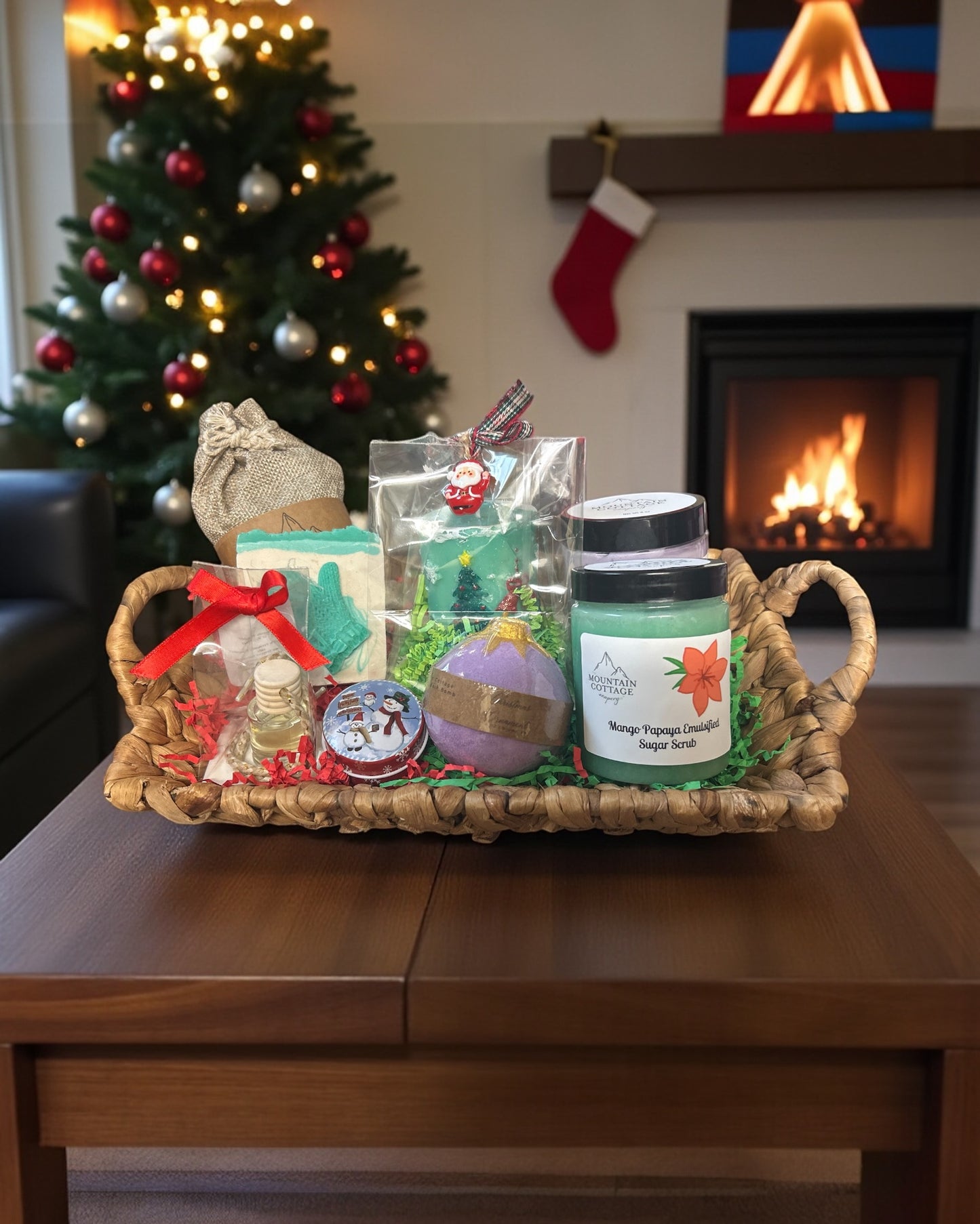 Holiday Comforts Spa Basket