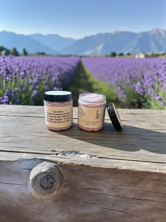 Lavender Foaming Sugar Scrub