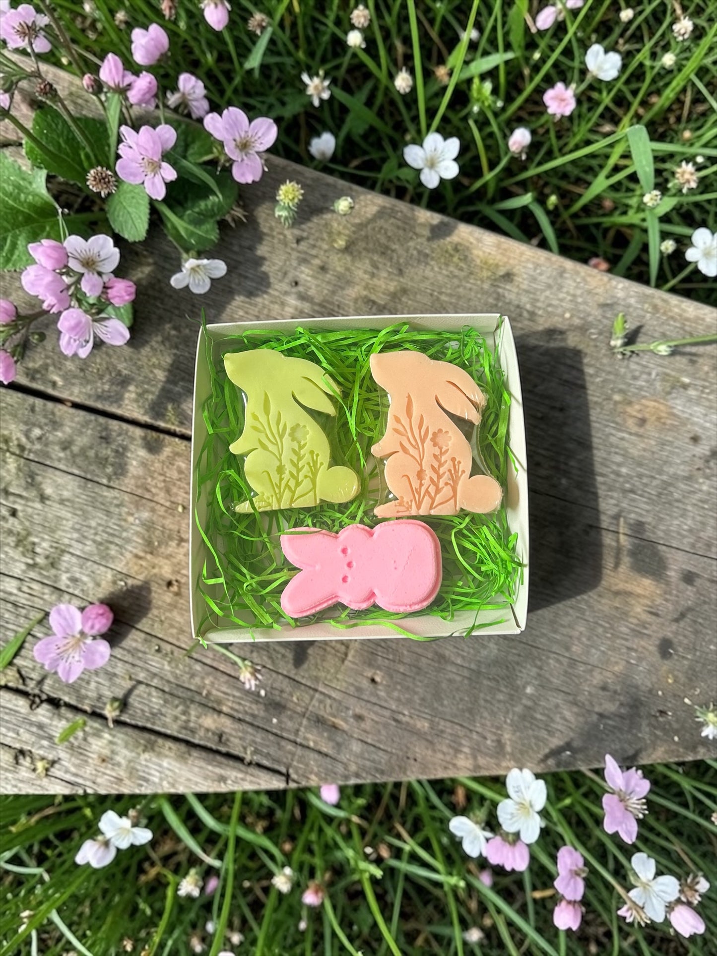 Bunny Hop Bath Time Gift Box