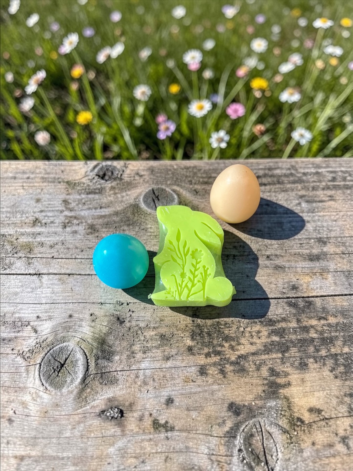 Bunny Basket Bath Time Set