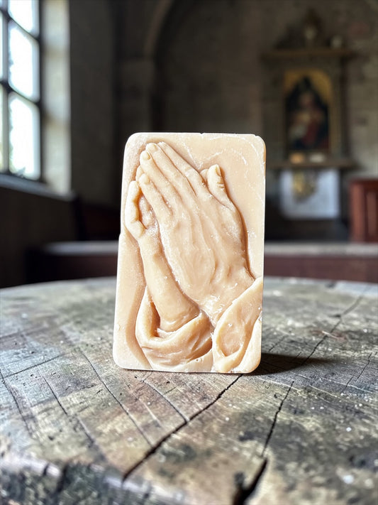 Hands of Prayer Oatmeal and Honey Soap