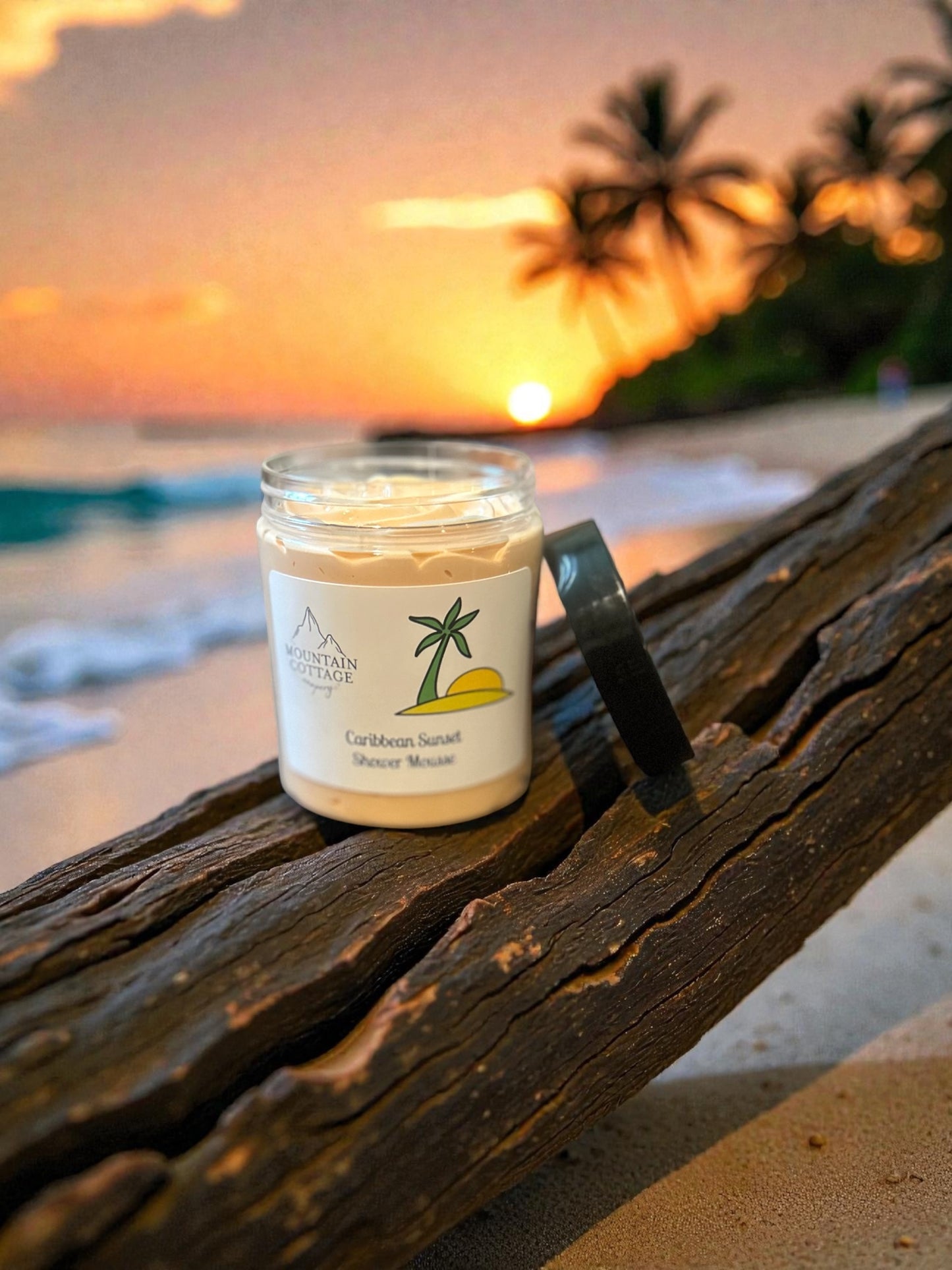 Caribbean Sunset Shower Mousse