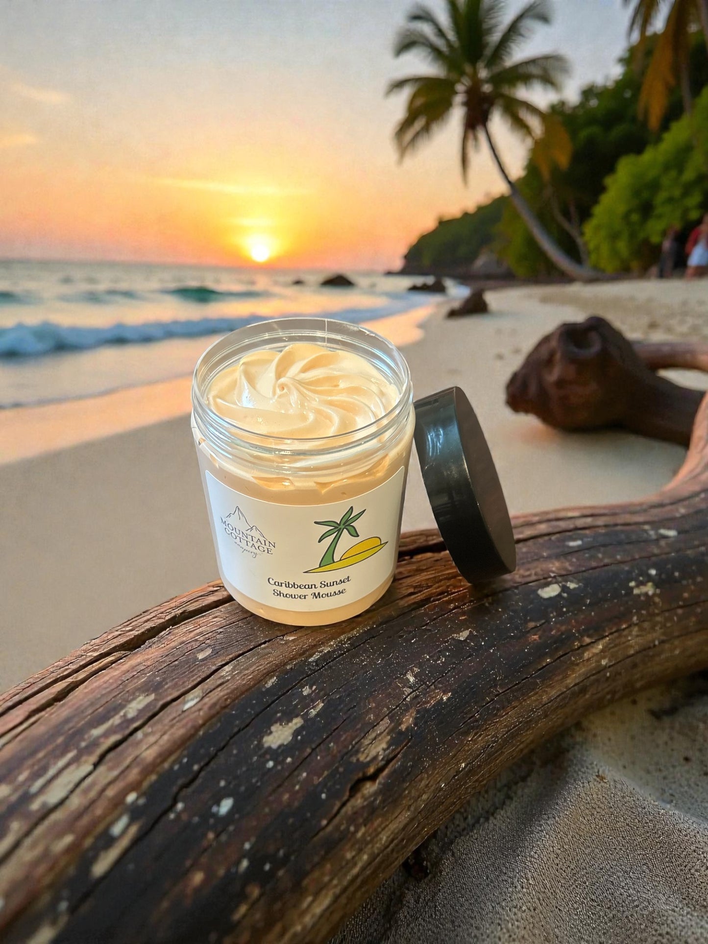Caribbean Sunset Shower Mousse