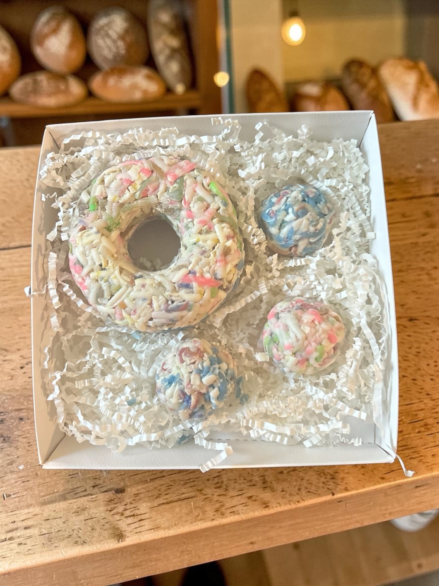 Confetti Celebration Doughnut Soap Gift Set