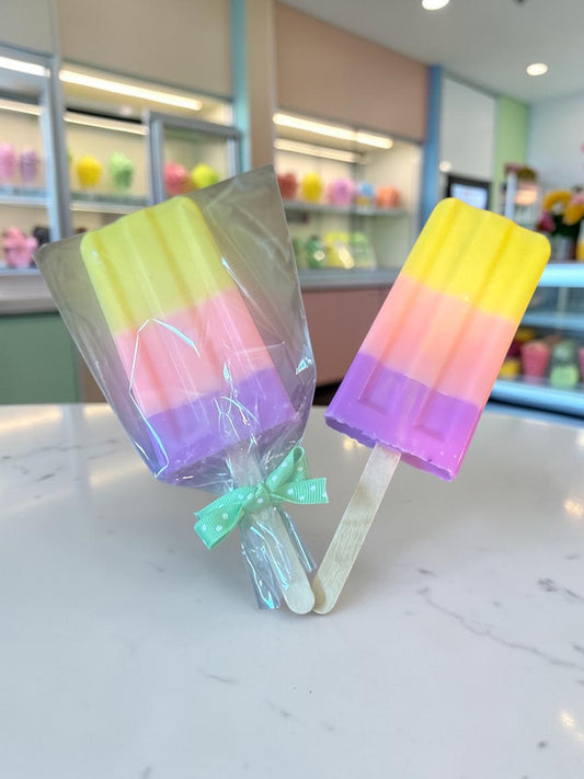 Raspberry Lemonade SoapSicles