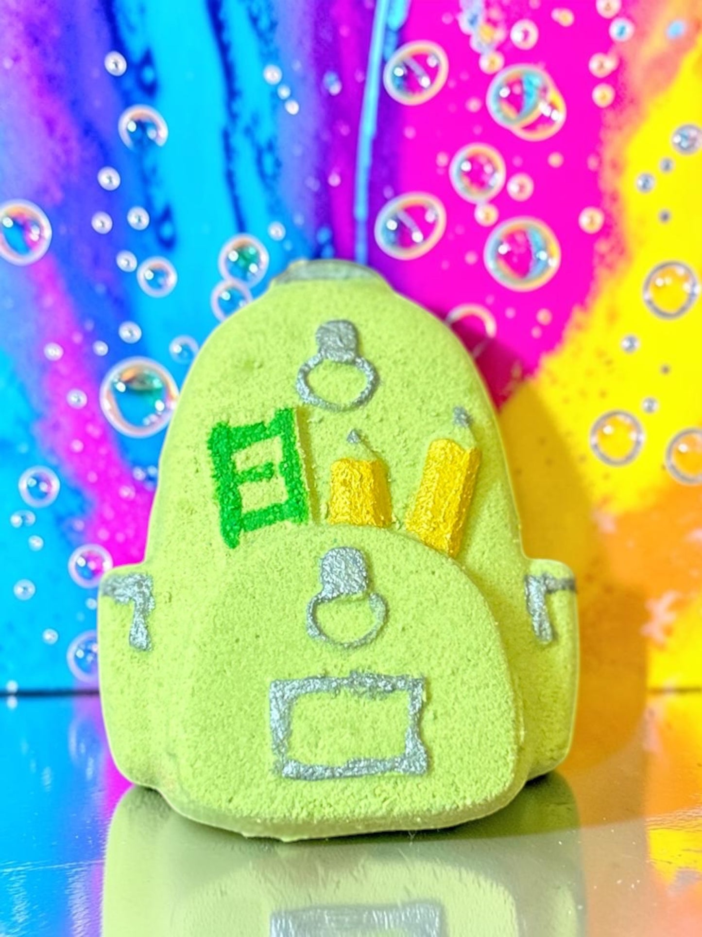 Back to School Backpack Bath Bomb