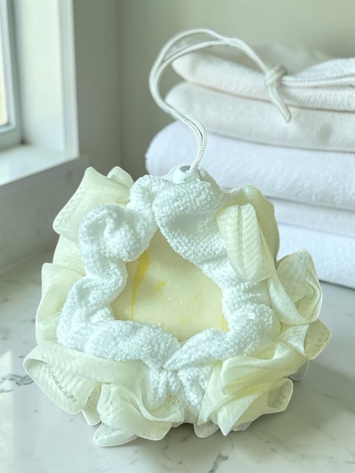 Lather & Luxe 2-in-1 Spa Washcloth