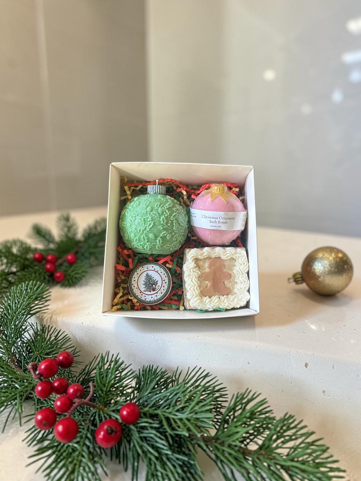 Christmas Cottage Treasures  Gift Box