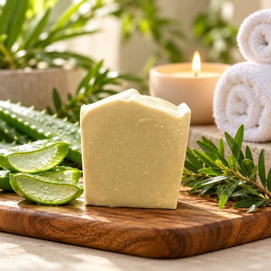 Aloe & Australian Tea Tree Shea Butter Soap Bar