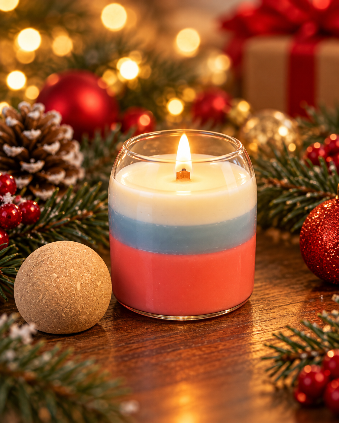 Reindeer Cheer—Handcrafted Soy Candle